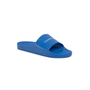 Calvin Klein pánské modré pantofle - 39 (CJR)